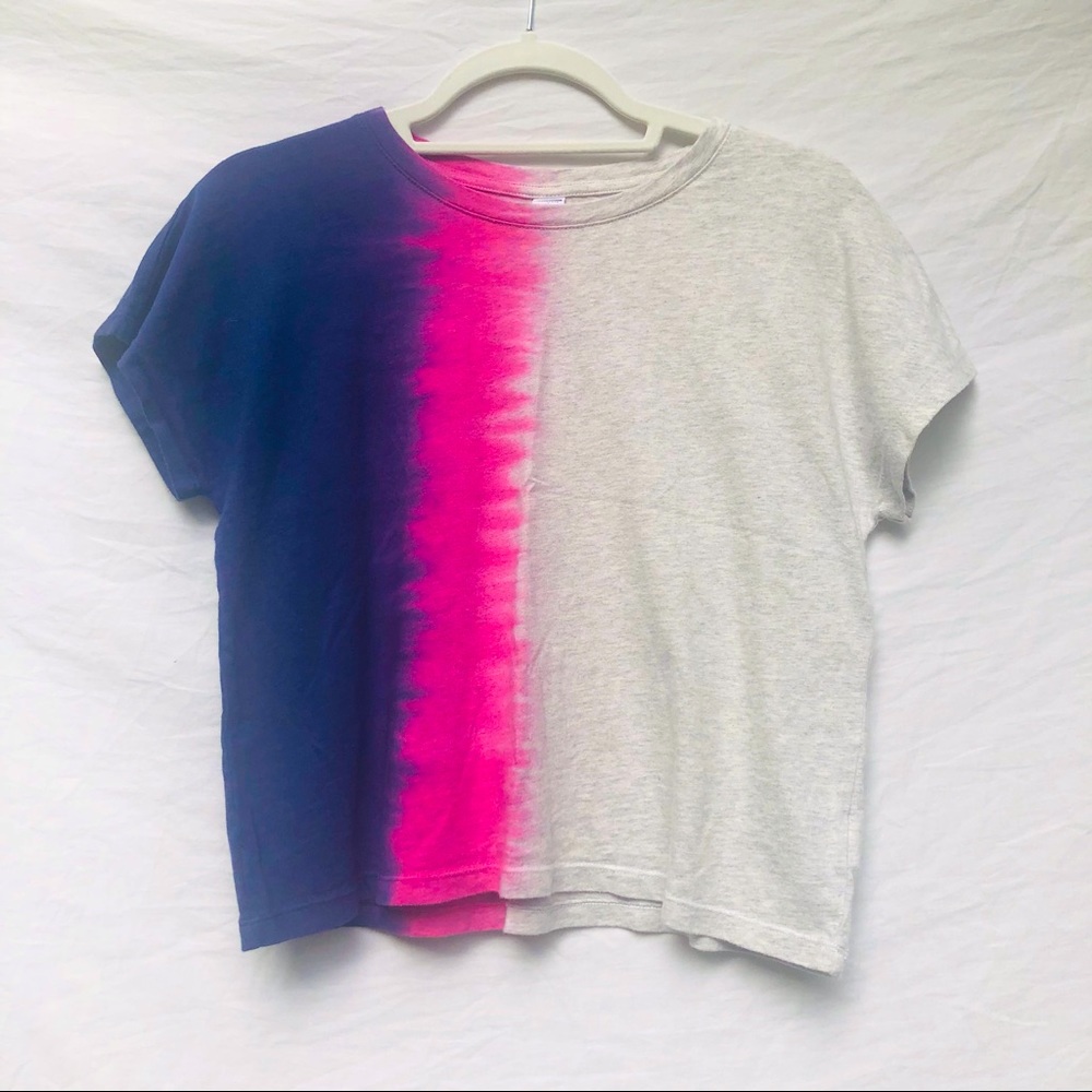 Old Navy Girls PSxON Dip Dyed Cropped T-Shirt